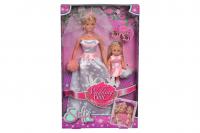 Panenka Steffi a Evi Nevěsta s družičkou